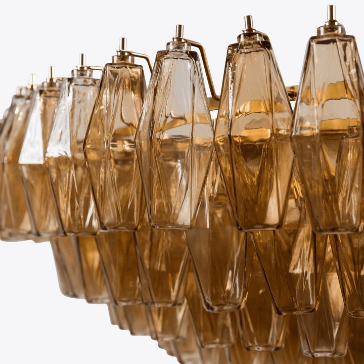 Amber Sorrento Chandelier - Vakkerlight