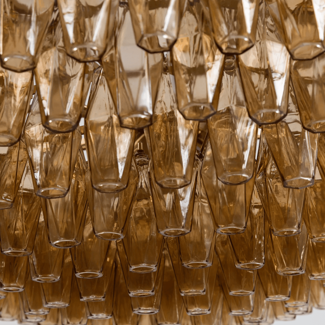 Amber Sorrento Chandelier - Vakkerlight