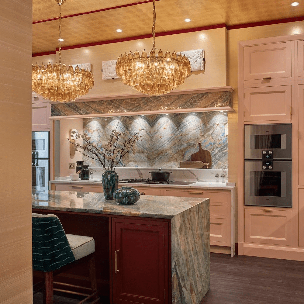 Amber Sorrento Chandelier - Vakkerlight