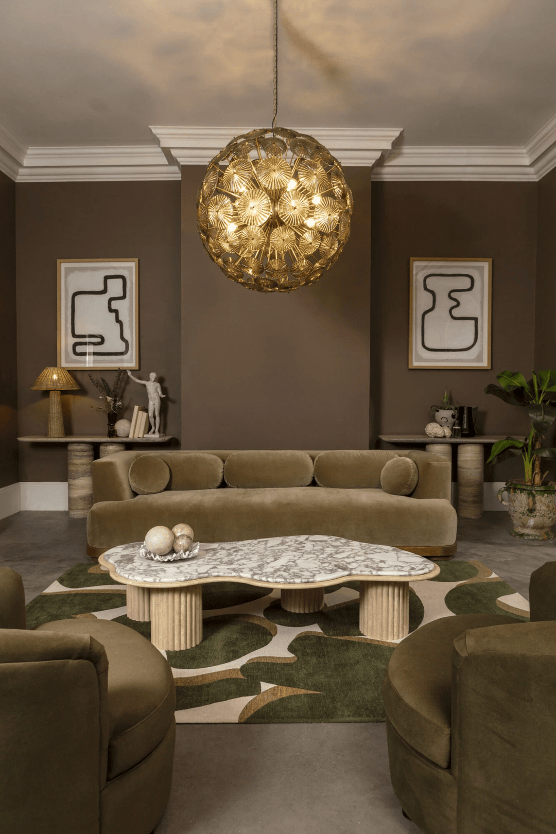 Vicenza Sputnik Chandelier - Vakkerlight