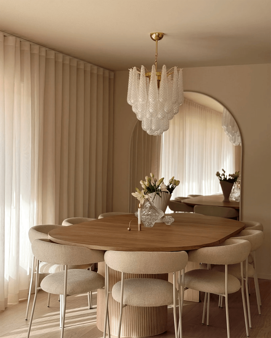 Viola Drop Chandelier - Vakkerlight