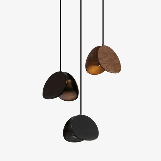 Orbit Fold Wood Pendant Light - Vakkerlight