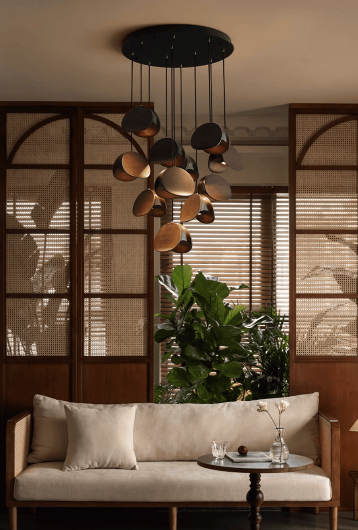 Orbit Fold Wood Pendant Light - Vakkerlight