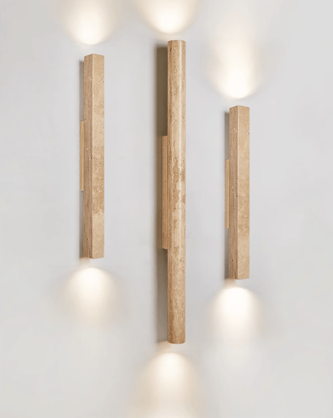 Travertine Column Wall Light - Vakkerlight