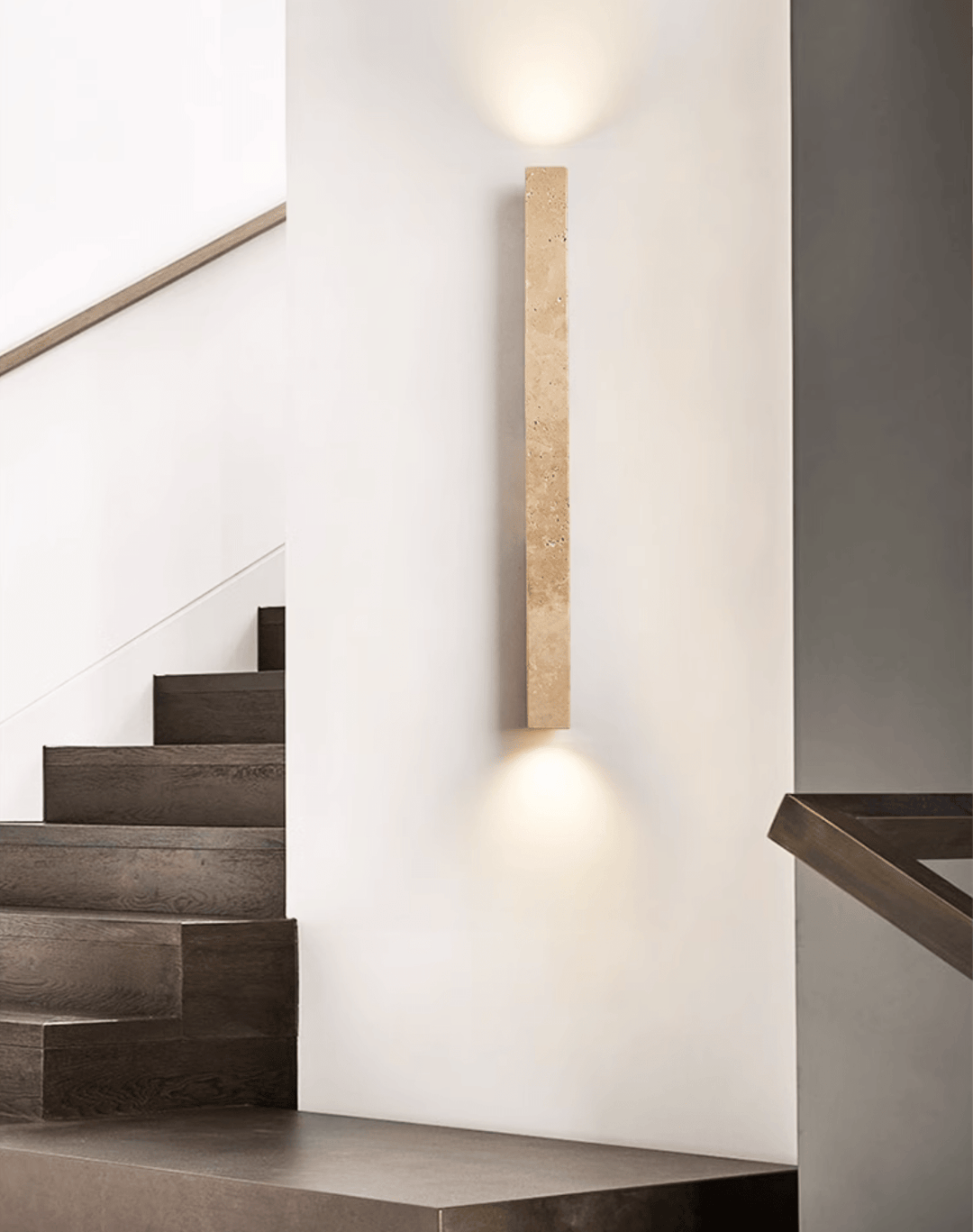Travertine Column Wall Light - Vakkerlight