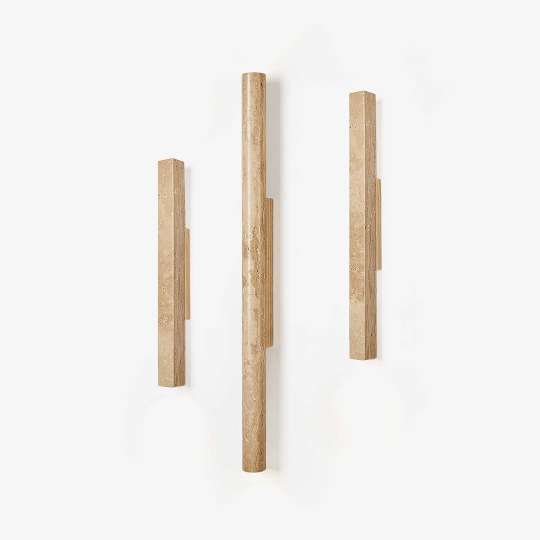 Travertine Column Wall Light - Vakkerlight