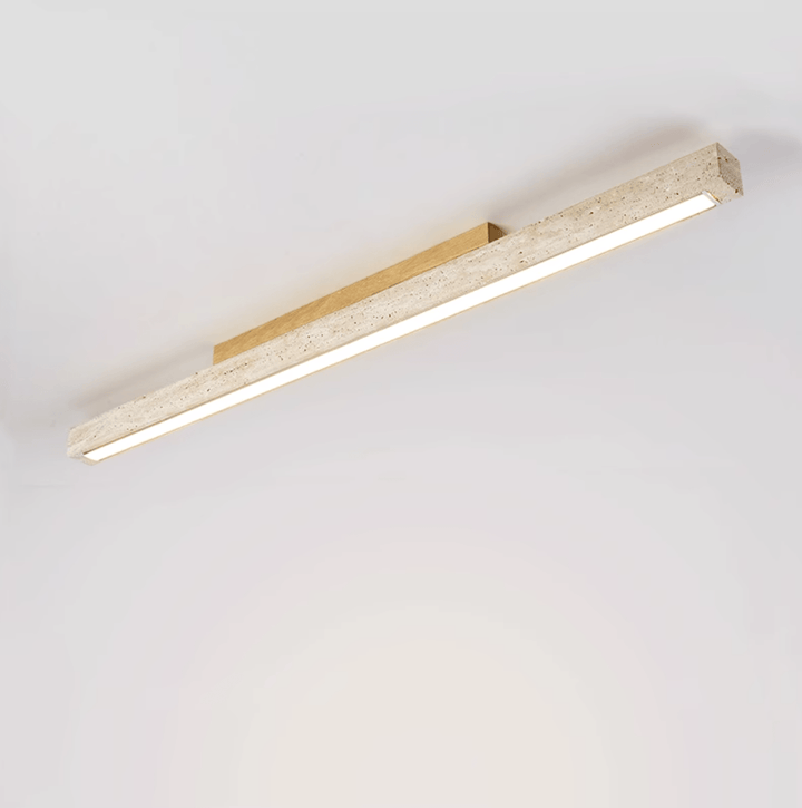 Travertine Column Ceiling Light - Vakkerlight
