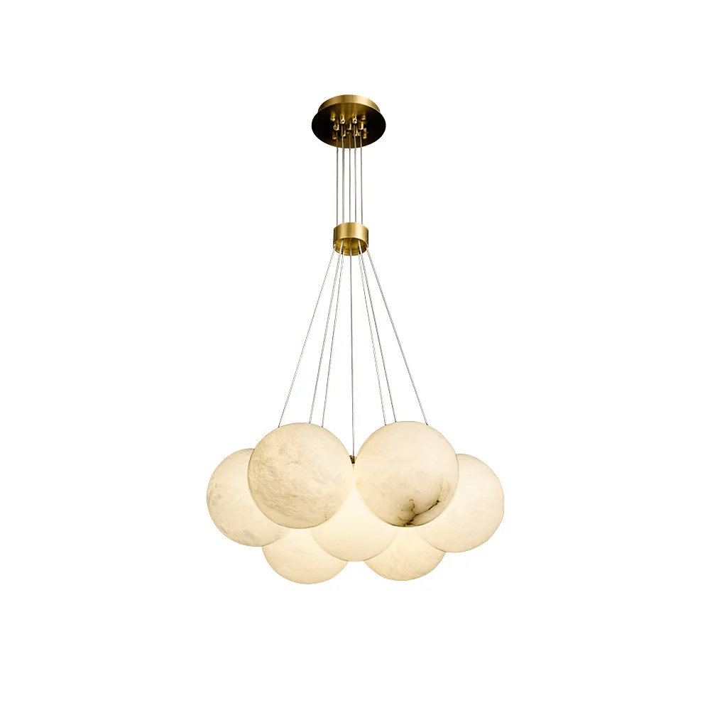 Alabaster Balls Chandelier - Vakkerlight