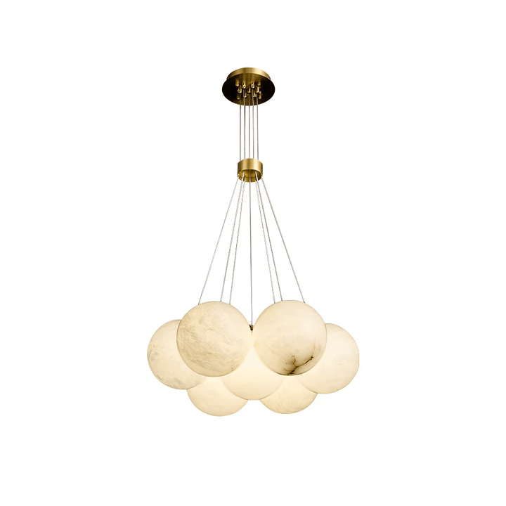 Alabaster Balls Chandelier - Vakkerlight