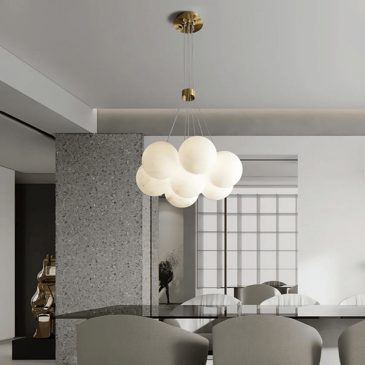 Alabaster Balls Chandelier - Vakkerlight
