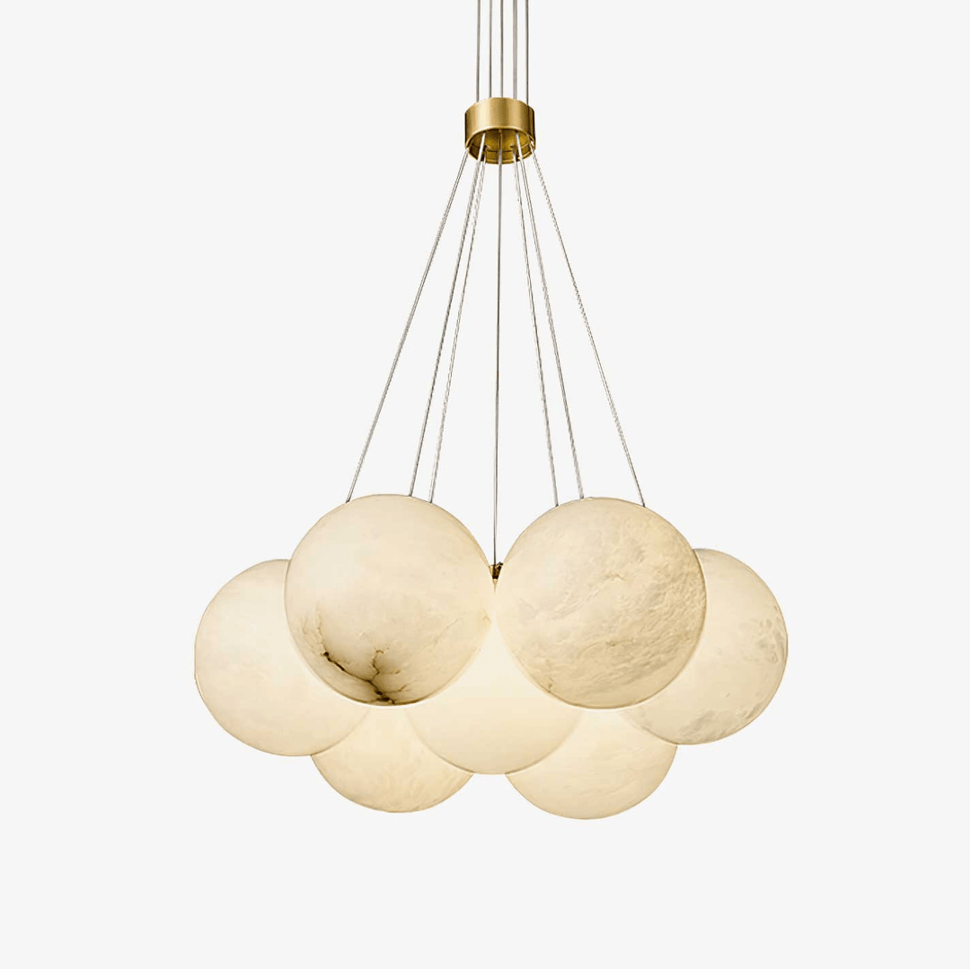 Alabaster Balls Chandelier - Vakkerlight