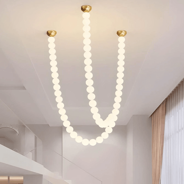 Halti Necklace Acrylic Chandelier - Vakkerlight