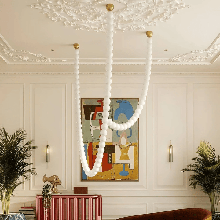 Halti Necklace Acrylic Chandelier - Vakkerlight