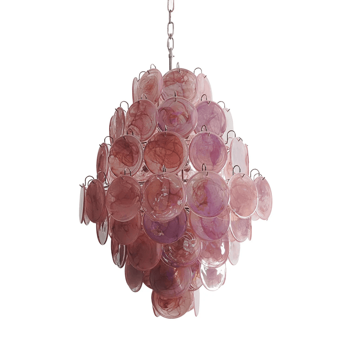 Rosa Murano Glass Chandelier - Vakkerlight