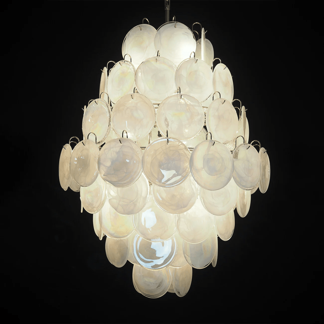 Rosa Murano Glass Chandelier - Vakkerlight