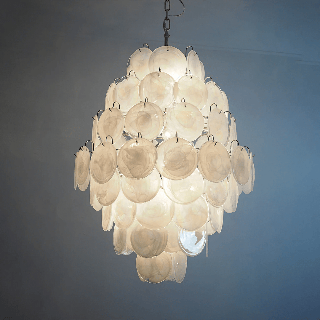 Rosa Murano Glass Chandelier - Vakkerlight