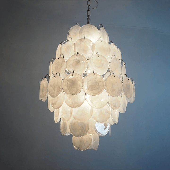 Rosa Murano Glass Chandelier - Vakkerlight
