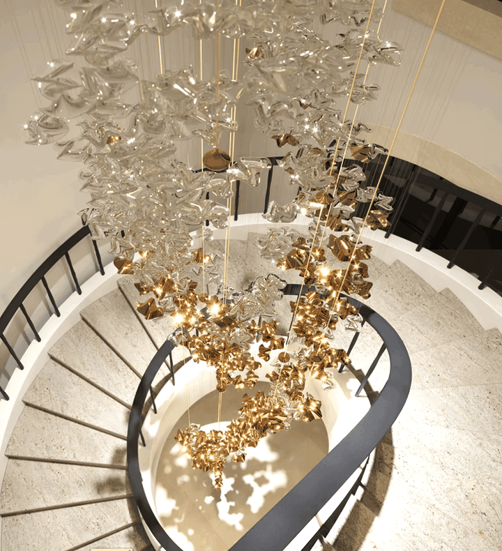 Tidal Art Glass Chandelier - Vakkerlight