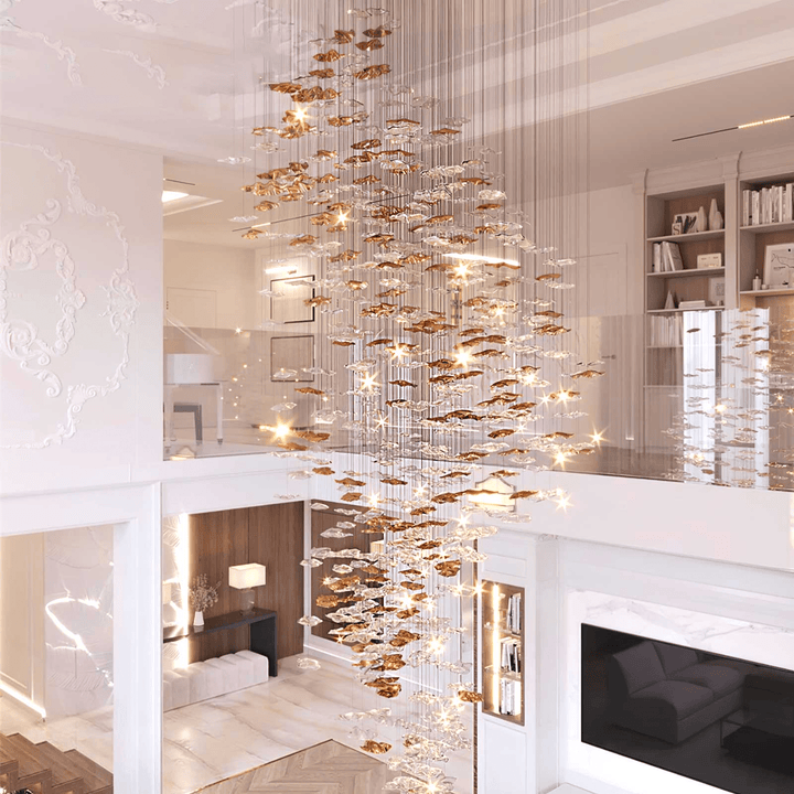 Tidal Art Glass Chandelier - Vakkerlight