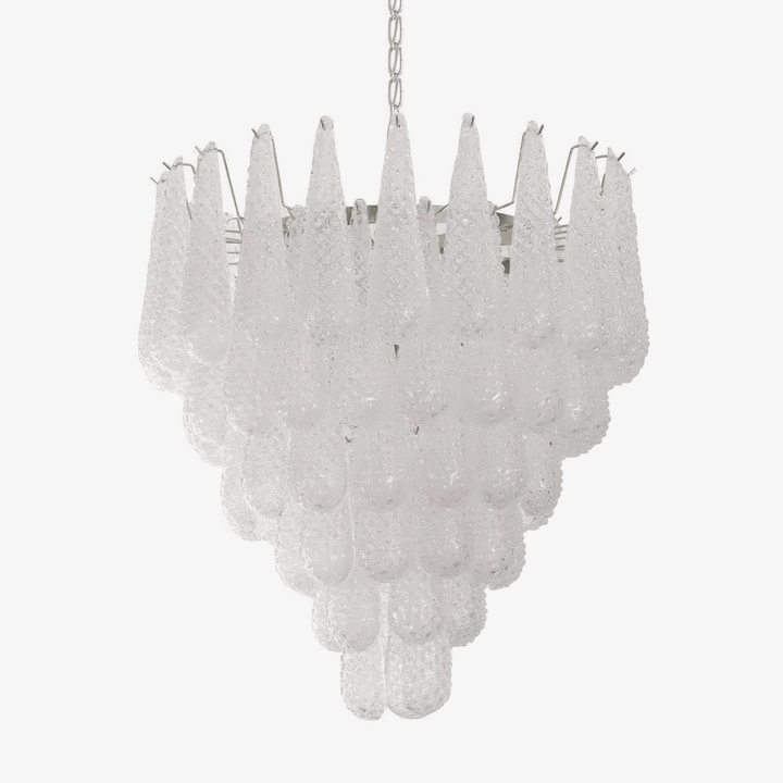 Grid Glass Waterfall Chandelier - Vakkerlight