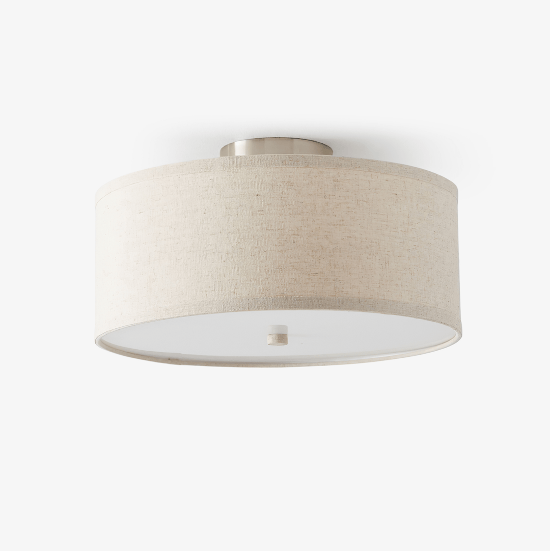 Kasha Linen Ceiling Light - Vakkerlight