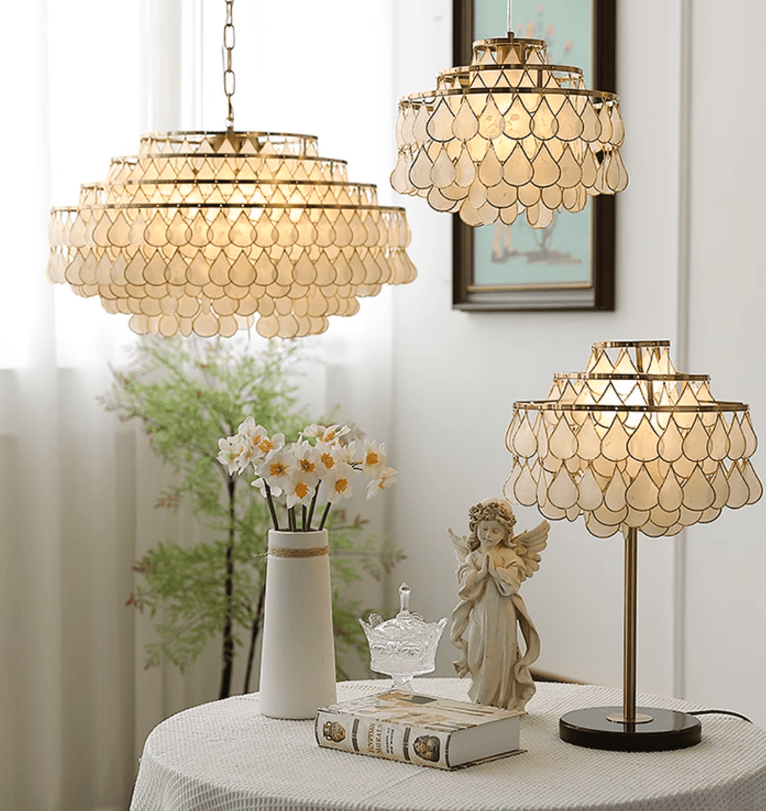 Teardrops Shell Table Lamp - Vakkerlight