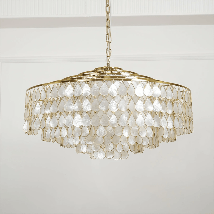 Teardrops Shell Chandelier - Vakkerlight