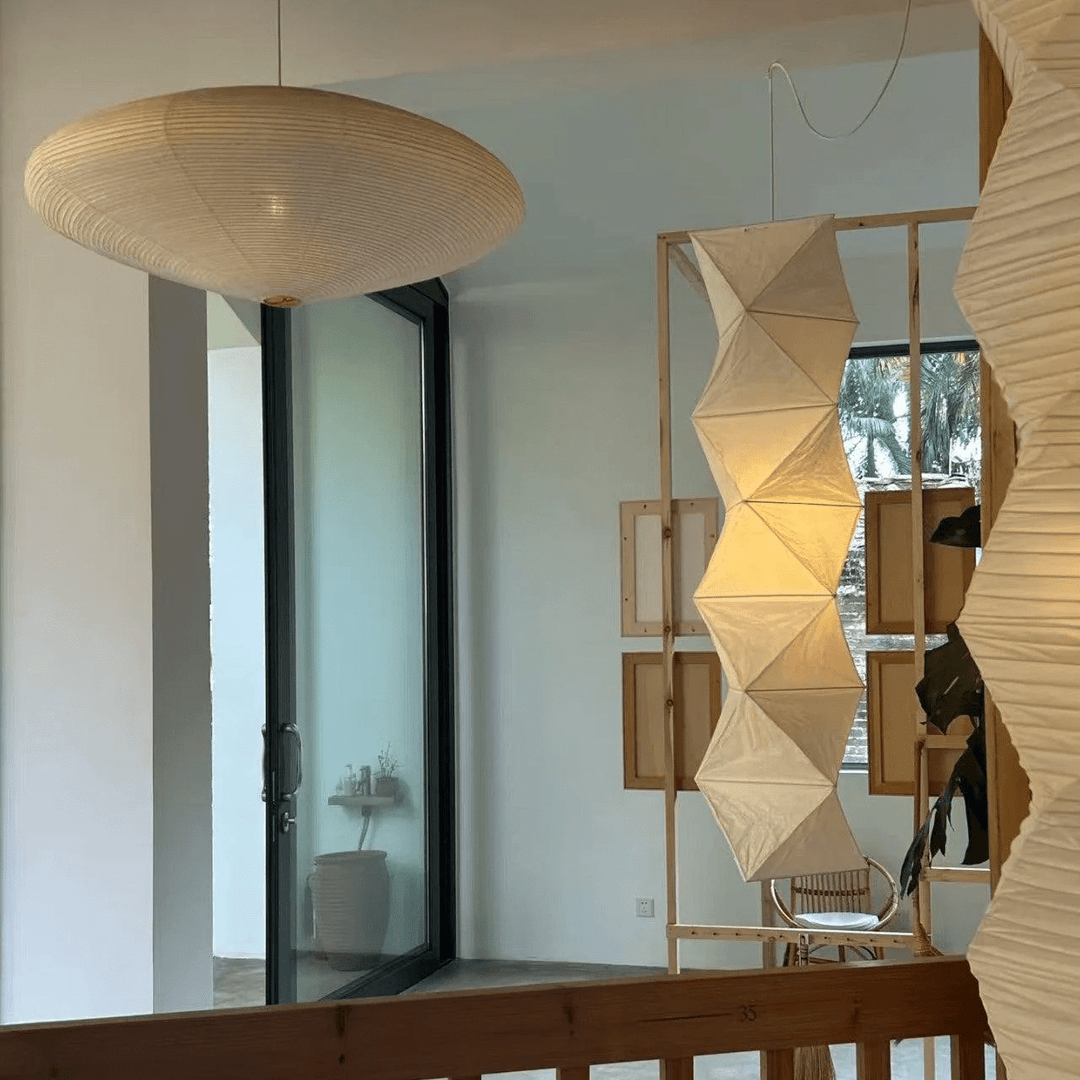 Washi Paper L8 Pendant Light - Vakkerlight