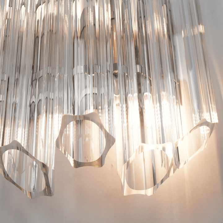 Clear Palermo Murano Wall Lamp - Vakkerlight