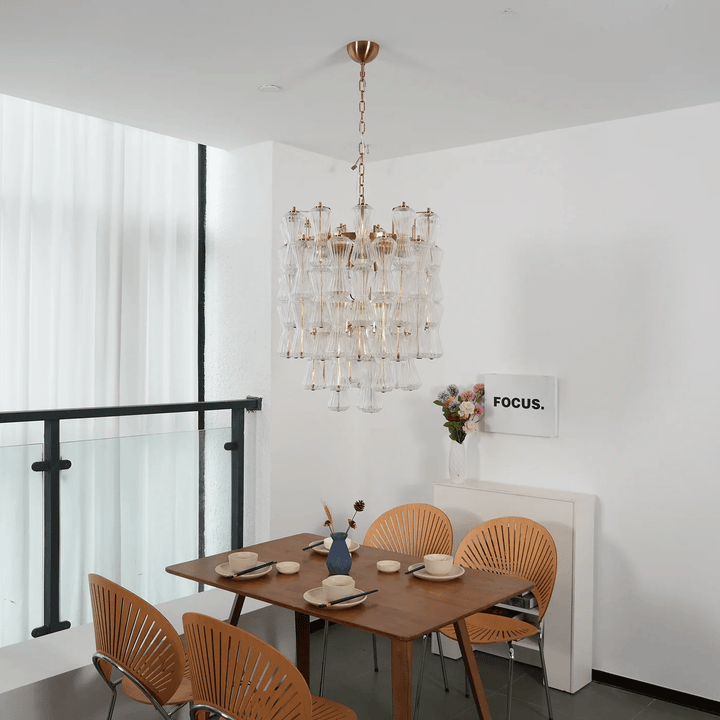 Florenzia Murano Glass Chandelier - Vakkerlight