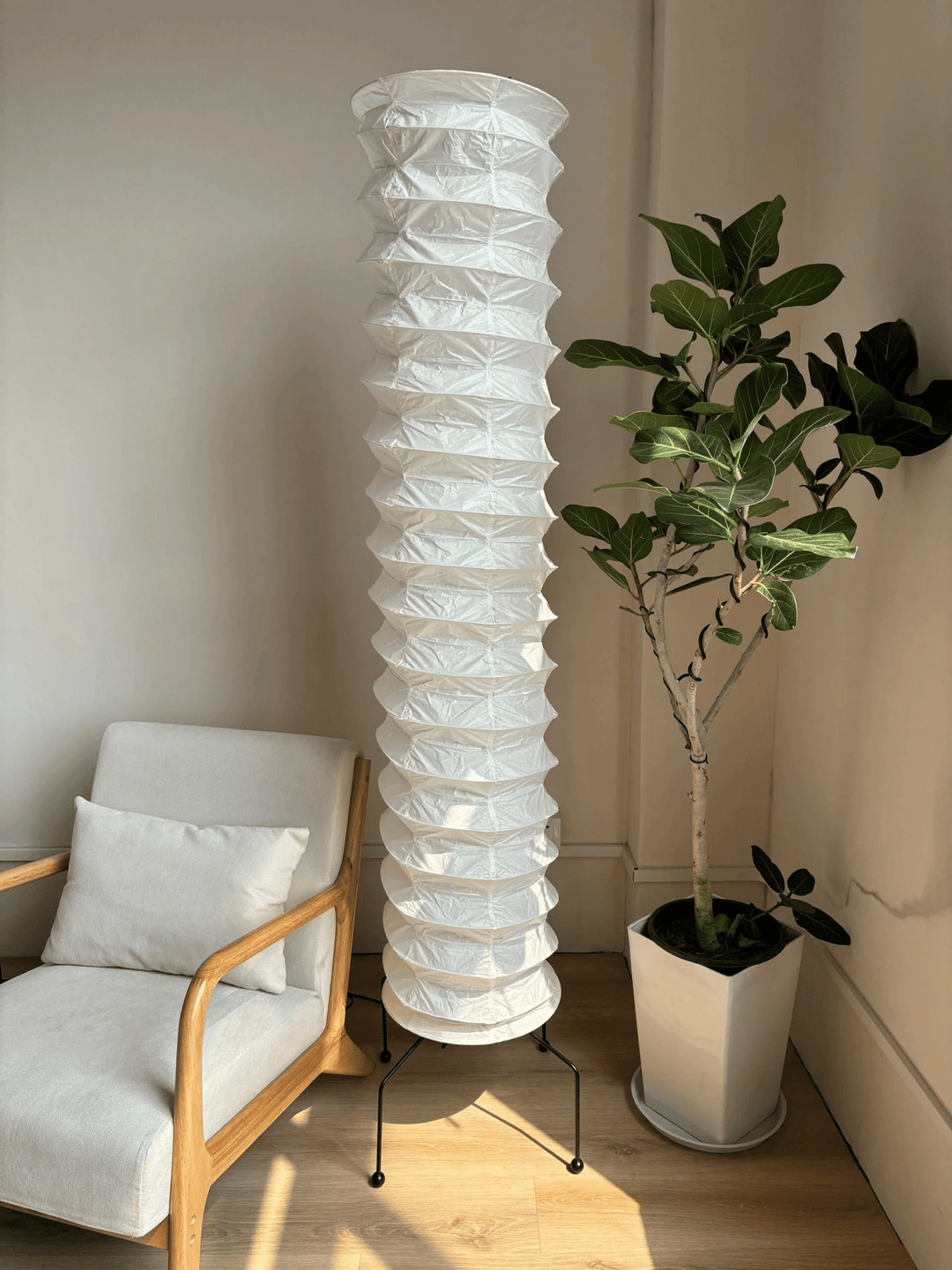 Washi Paper UF4 - 31N Floor Lamp - Vakkerlight