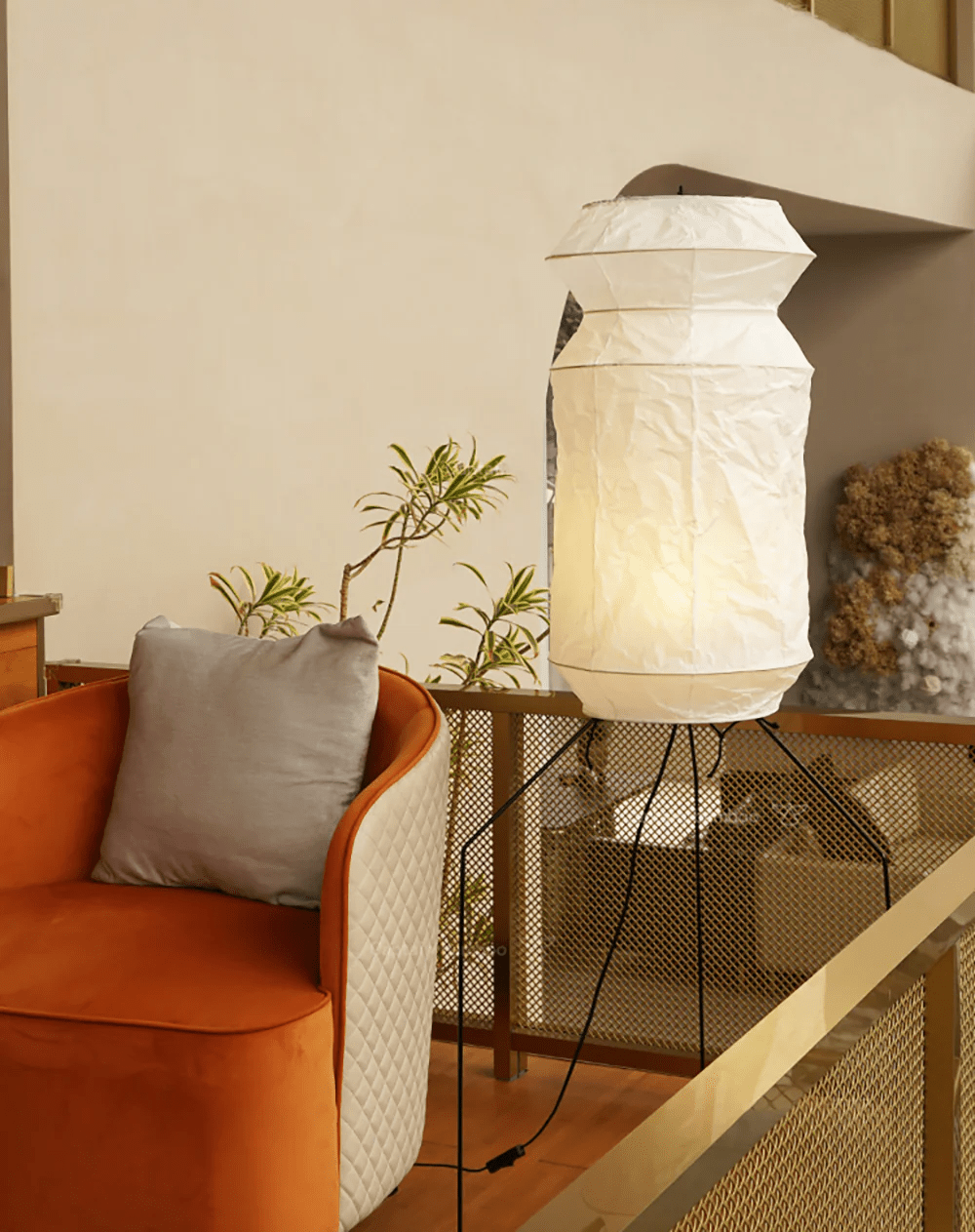 Washi Paper UF3 - L6 Floor Lamp - Vakkerlight