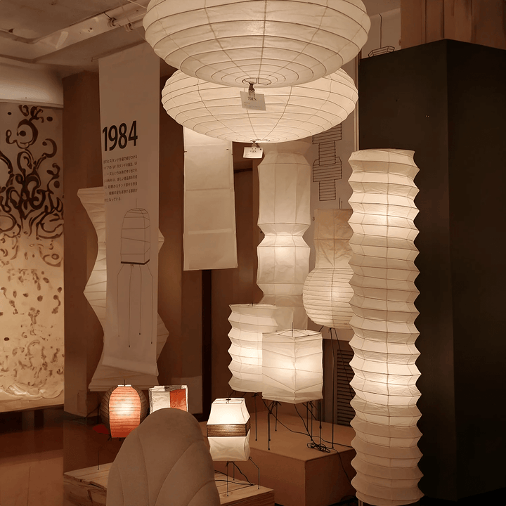 Washi Paper UF3 - L6 Floor Lamp - Vakkerlight