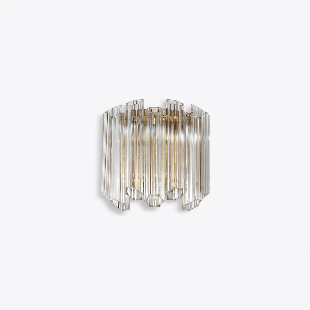 Clear Palermo Murano Wall Lamp - Vakkerlight