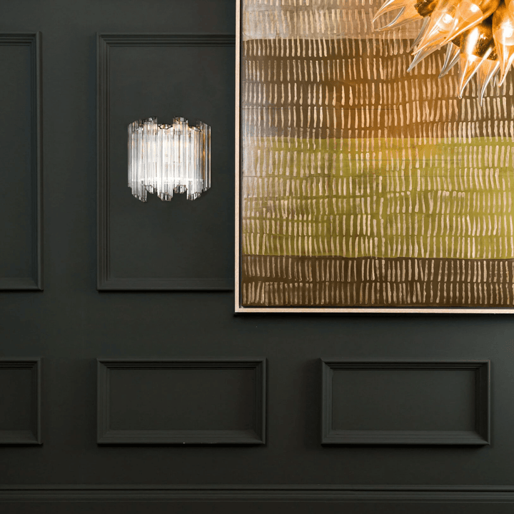 Clear Palermo Murano Wall Lamp - Vakkerlight