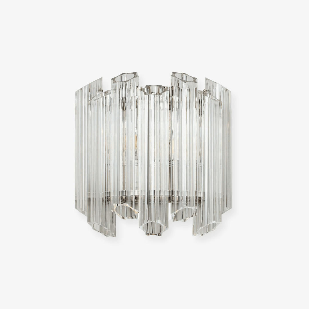Clear Palermo Murano Wall Lamp - Vakkerlight