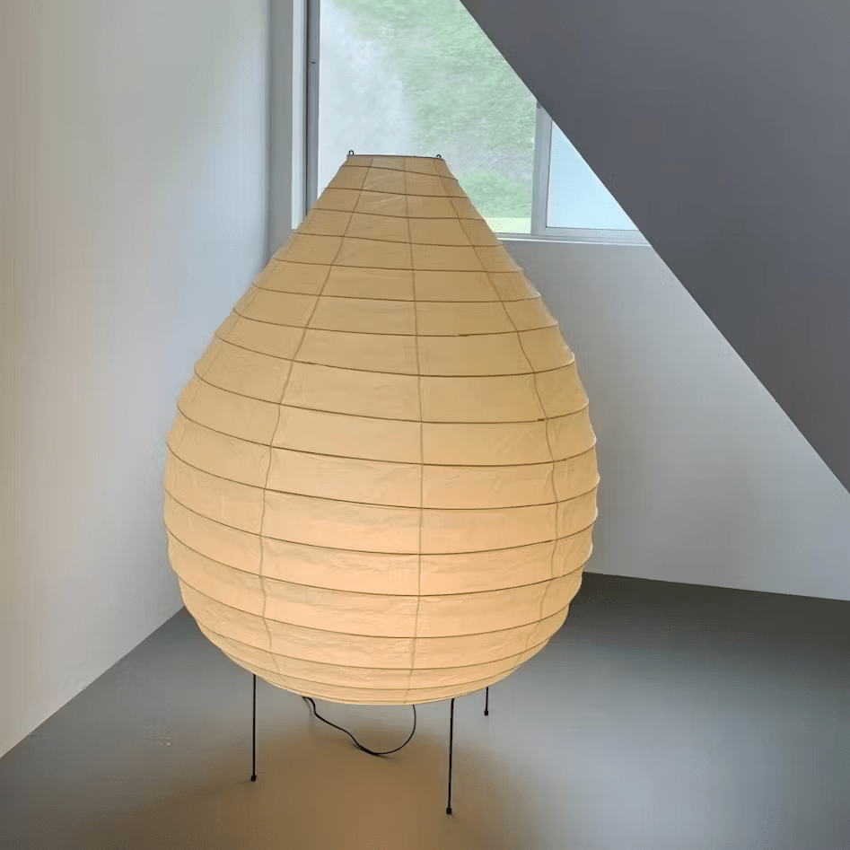 Washi Paper Lantern Floor Lamp - Vakkerlight
