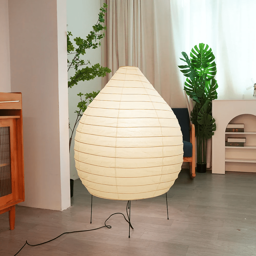 Washi Paper Lantern Floor Lamp - Vakkerlight