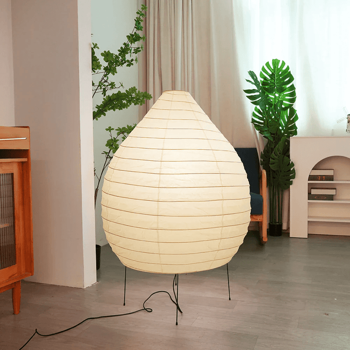 Washi Paper Lantern Floor Lamp - Vakkerlight