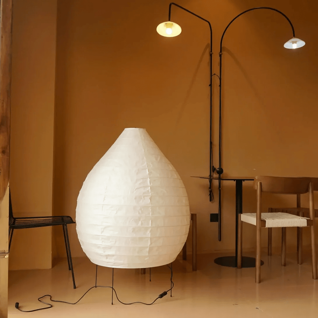 Washi Paper Lantern Floor Lamp - Vakkerlight