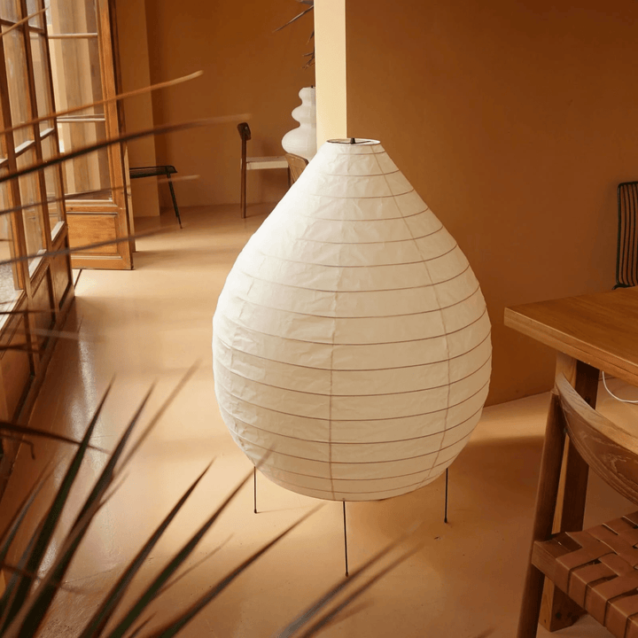 Washi Paper Lantern Floor Lamp - Vakkerlight