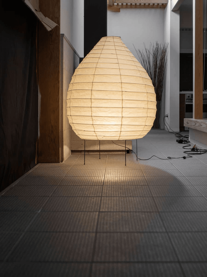 Washi Paper Lantern Floor Lamp - Vakkerlight