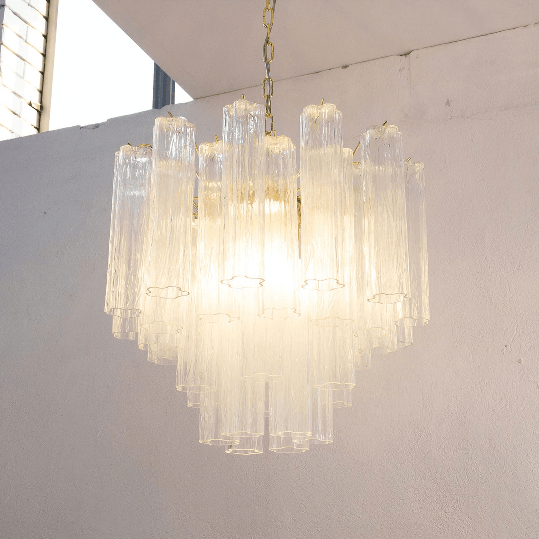 Murano Tubes Chandelier - Vakkerlight