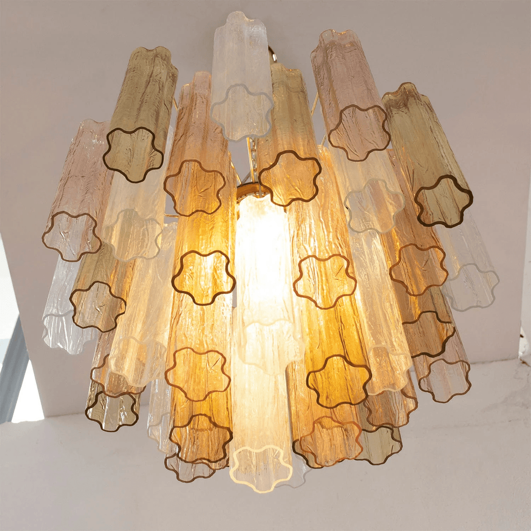 Murano Tubes Chandelier - Vakkerlight