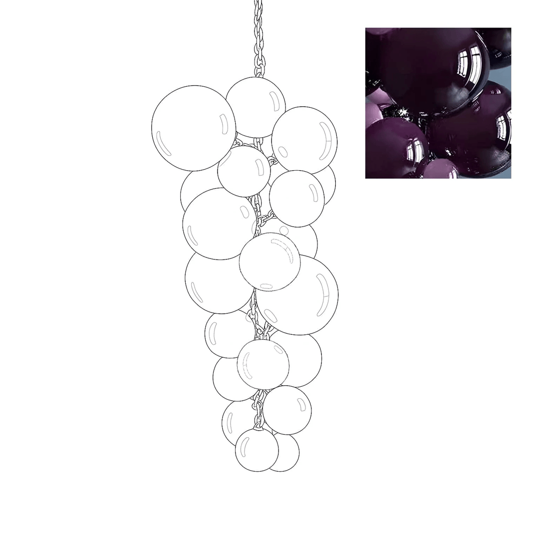 Velymo Grapetta Chandelier - Vakkerlight