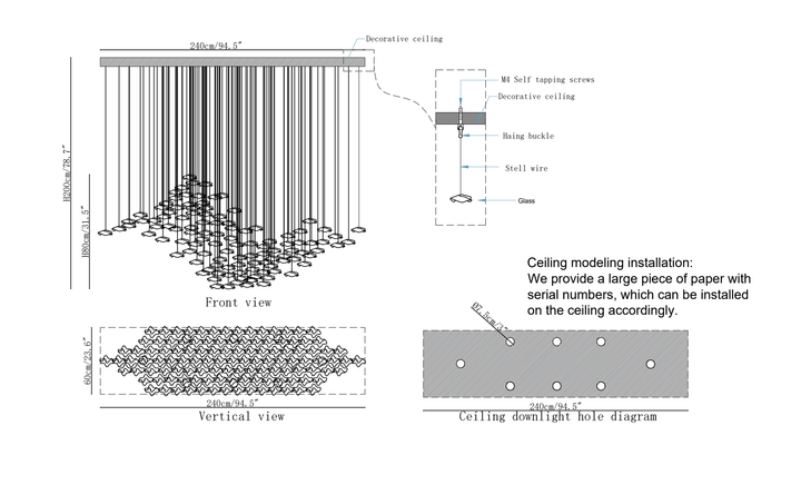 Tidal Art Glass Pendants Lamp - Vakkerlight
