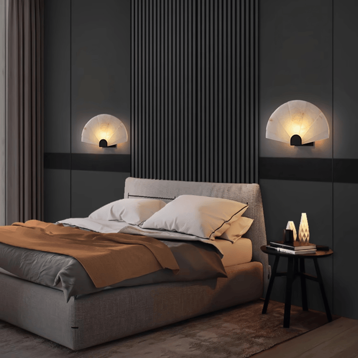 Nevora Alabaster Table Lamp - Vakkerlight