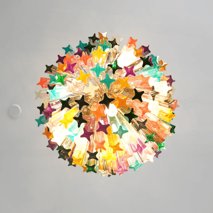 Prismatic Murano Colorful Chandelier - Vakkerlight