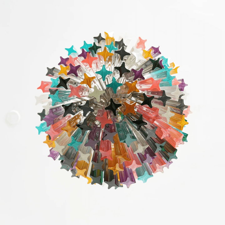 Prismatic Murano Colorful Chandelier - Vakkerlight