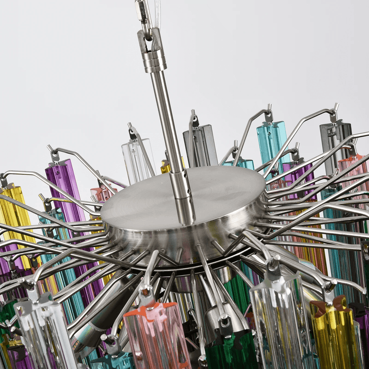 Prismatic Murano Colorful Chandelier - Vakkerlight